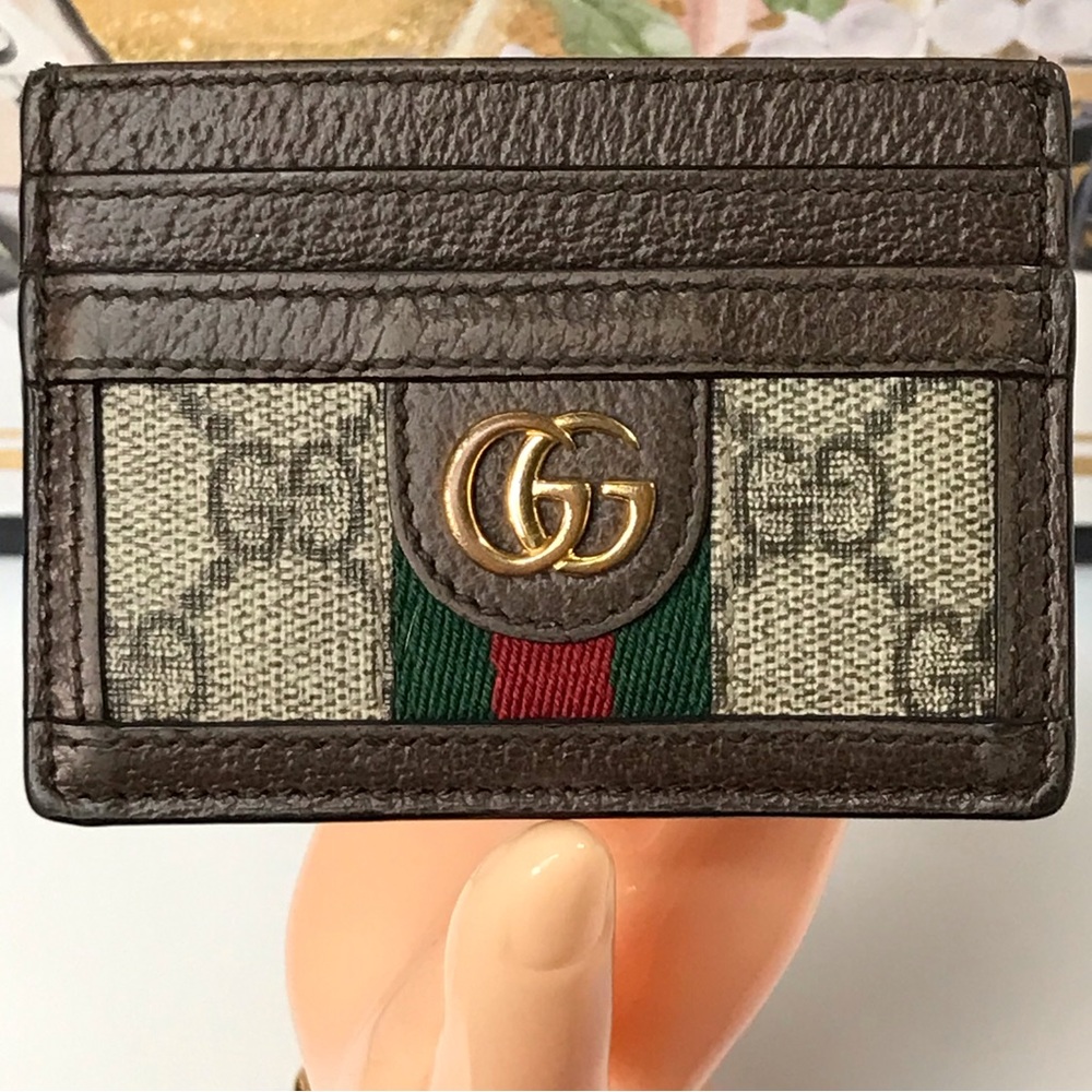 GUCCI Ophidia GG Supreme Card Holder ❤️ - Picture 14 of 17